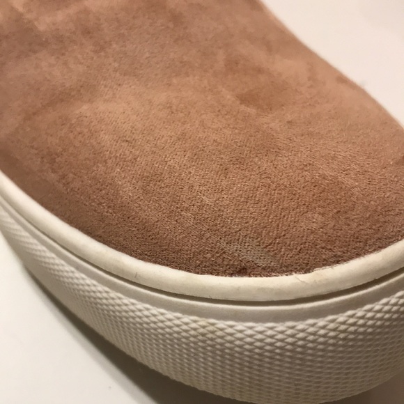 Universal Thread Goods Co Shoes Suede Feel Slip Ons Dusty Rose Pink Size… - Picture 9 of 9